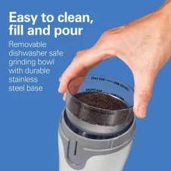 Fresh Grind™ Coffee Grinder, White