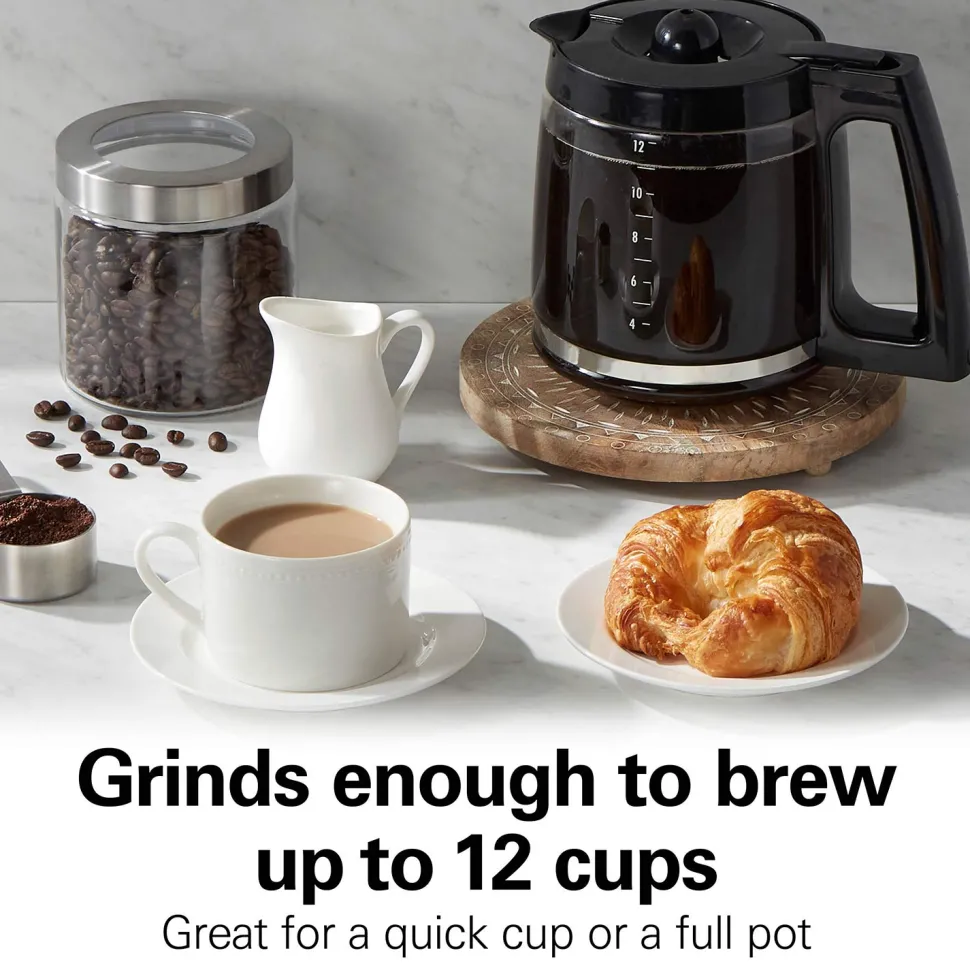 Fresh Grind™ Coffee Grinder, White