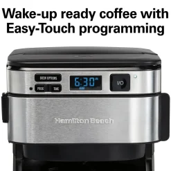 Front-Fill® 12 Cup Programmable Coffee Maker with Swing-Out Basket