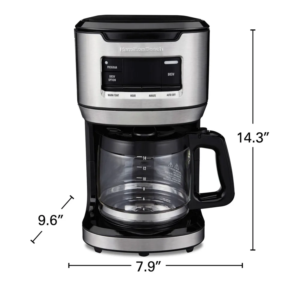 FrontFill® 14 Cup Programmable Coffee Maker