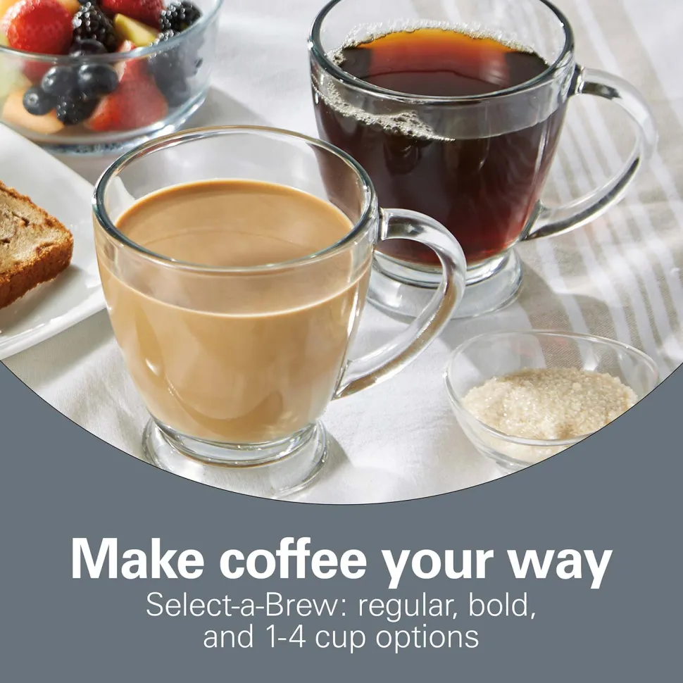 FrontFill® Deluxe 12 Cup Programmable Coffee Maker