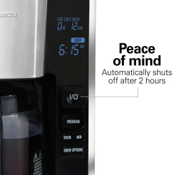 FrontFill® Deluxe 12 Cup Programmable Coffee Maker