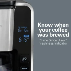 FrontFill® Deluxe 12 Cup Programmable Coffee Maker