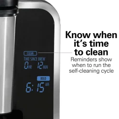 FrontFill® Deluxe 12 Cup Programmable Coffee Maker