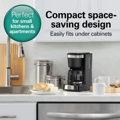 FrontFill™ Mini Brew 5 Cup Switch Coffee Maker