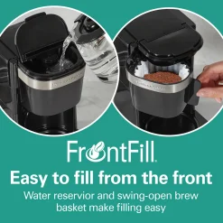FrontFill™ Mini Brew 5 Cup Switch Coffee Maker