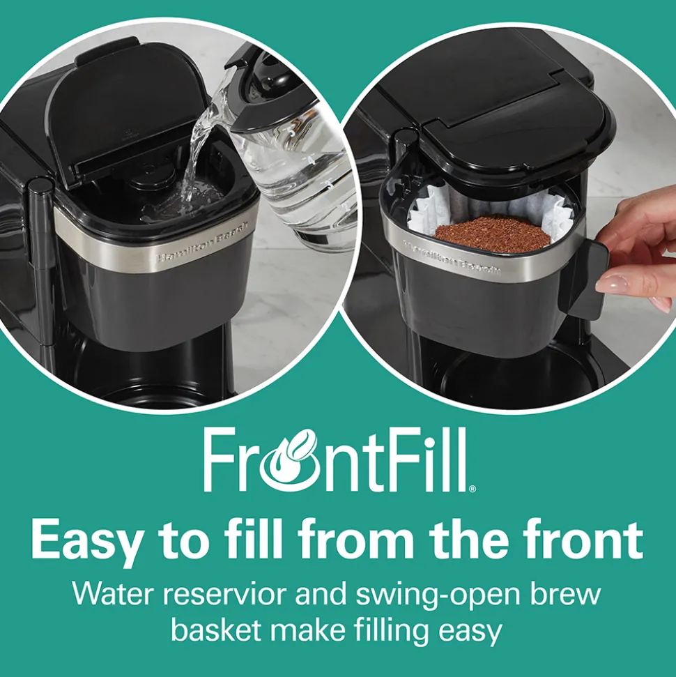 FrontFill™ Mini Brew 5 Cup Switch Coffee Maker