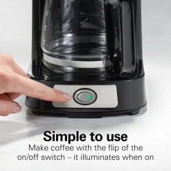 FrontFill™ Mini Brew 5 Cup Switch Coffee Maker