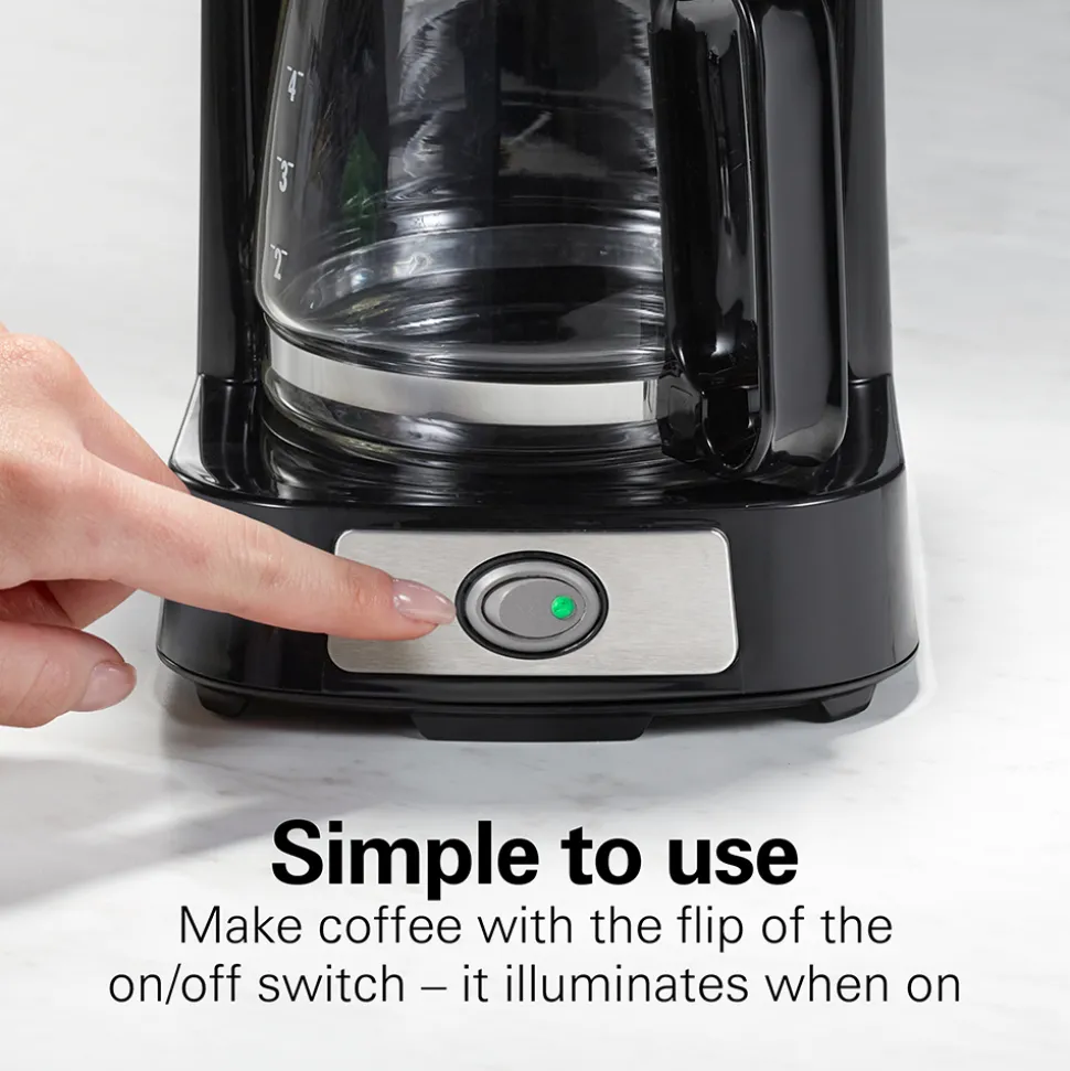 FrontFill™ Mini Brew 5 Cup Switch Coffee Maker