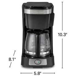 FrontFill™ Mini Brew 5 Cup Switch Coffee Maker