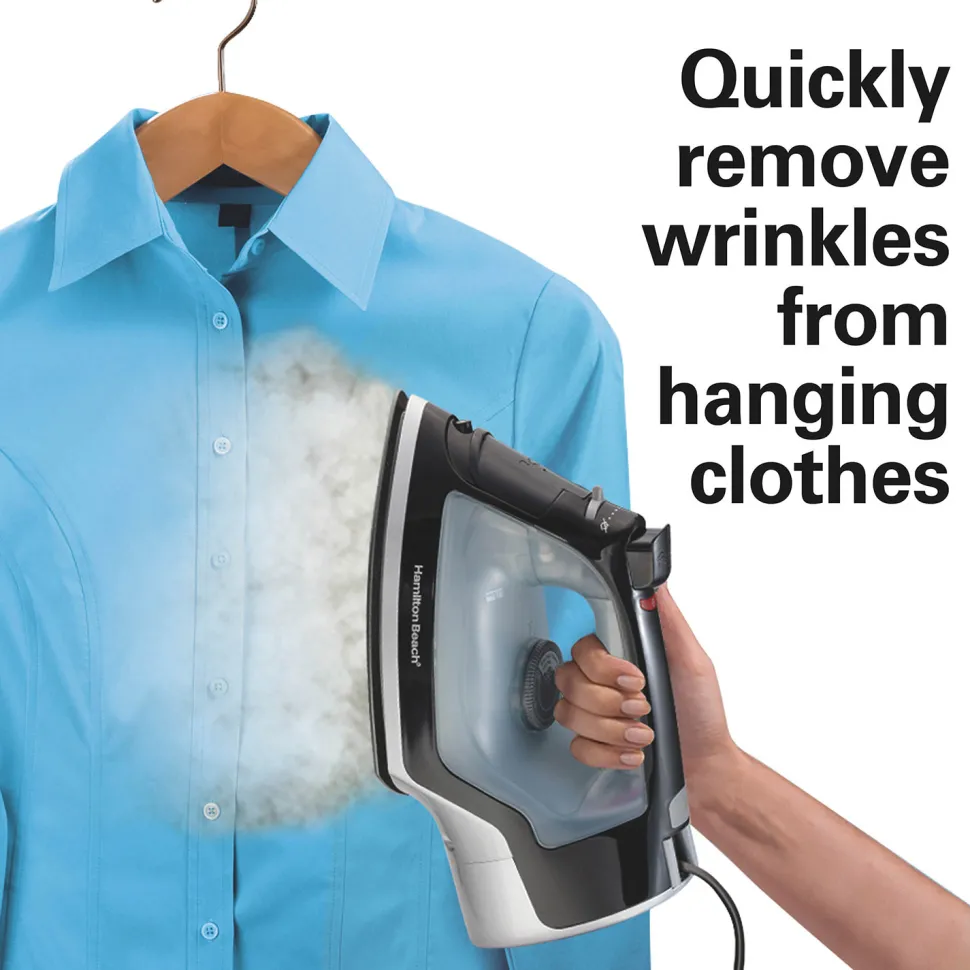 Full-Size Iron with Retractable Cord