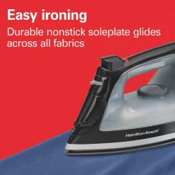 Full-Size Iron with Retractable Cord