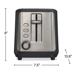 Gourmet 2 Slice Toaster with Sure-Toast™ Technology