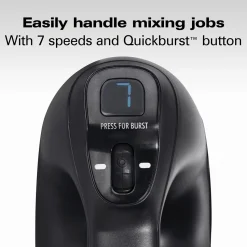 Hamilton Beach® Professional 7 Speed Hand Mixer with Easy Clean Beaters