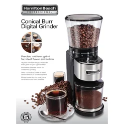 Hamilton Beach® Professional Conical Burr Digital Coffee Grinder