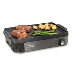 Hamilton Beach® Professional Cast Iron Electric Grill with Removable Cooktop
