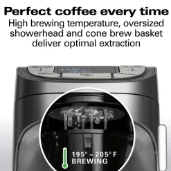 Hamilton Beach® Professional 12 Cup Programmable Coffee Maker