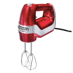 Hamilton Beach® Professional Hand Mixer 5 Speed, Red