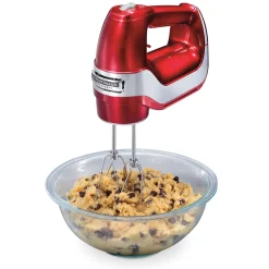 Hamilton Beach® Professional Hand Mixer 5 Speed, Red