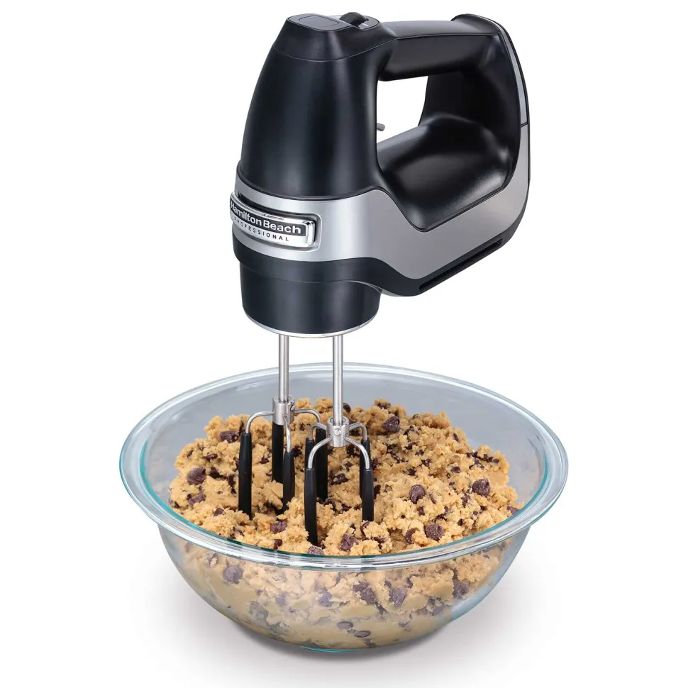 Hamilton Beach® Professional Hand Mixer 7 Speed with Snap-On Storage Case