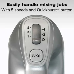 Hamilton Beach® Professional 5 Speed Hand Mixer with Easy Clean Beaters