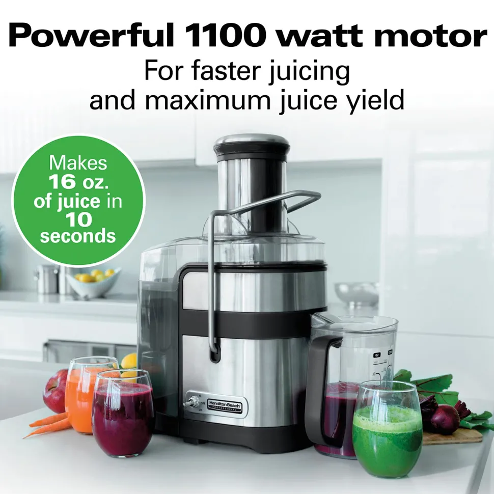 Hamilton Beach® Professional Super Chute™ Easy Clean Juice Extractor