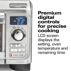 Hamilton Beach® Professional Sure-Crisp® Air Fry Digital Toaster Oven