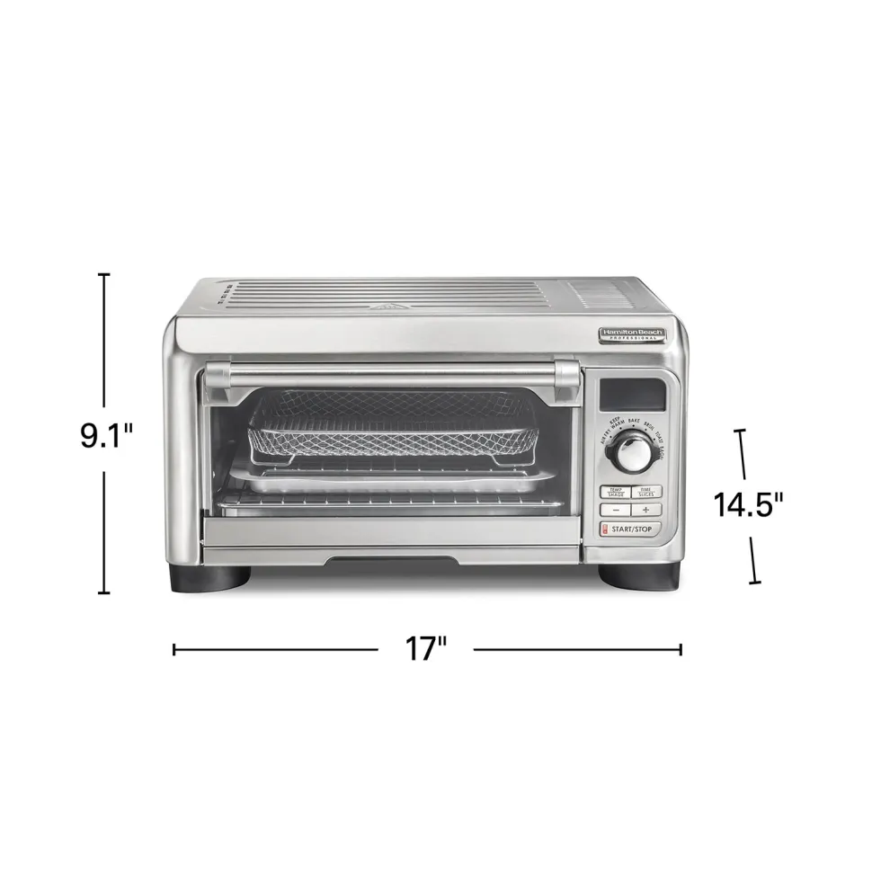 Hamilton Beach® Professional Sure-Crisp® Air Fry Digital Toaster Oven