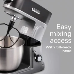 Hamilton Beach® Professional All-Metal Stand Mixer with Specialty Attachment Hub