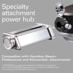 Hamilton Beach® Professional All-Metal Stand Mixer with Specialty Attachment Hub