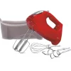 Hand Mixer with Snap-On Case and Dough Hooks