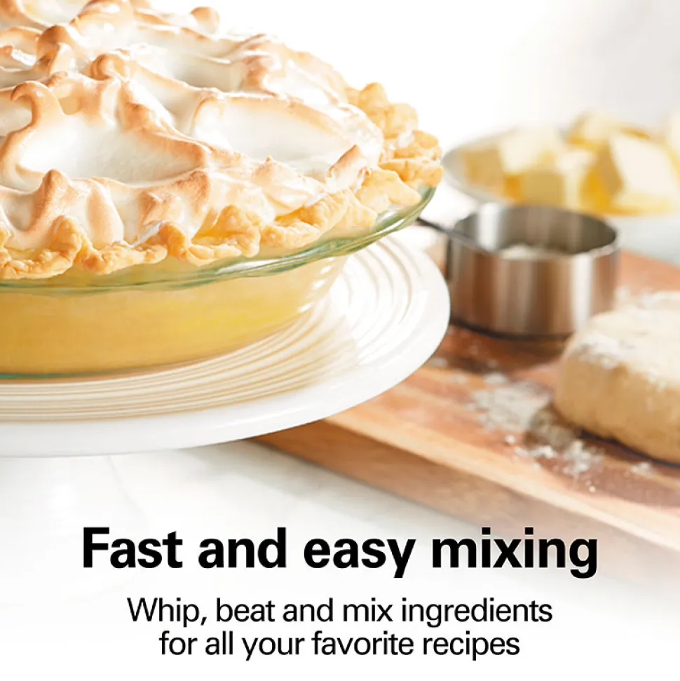 Hand Mixer with Snap-On Case