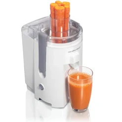 HealthSmart® Compact Juice Extractor,White