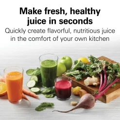 HealthSmart® Compact Juice Extractor,White