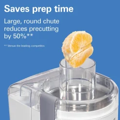 HealthSmart® Compact Juice Extractor,White