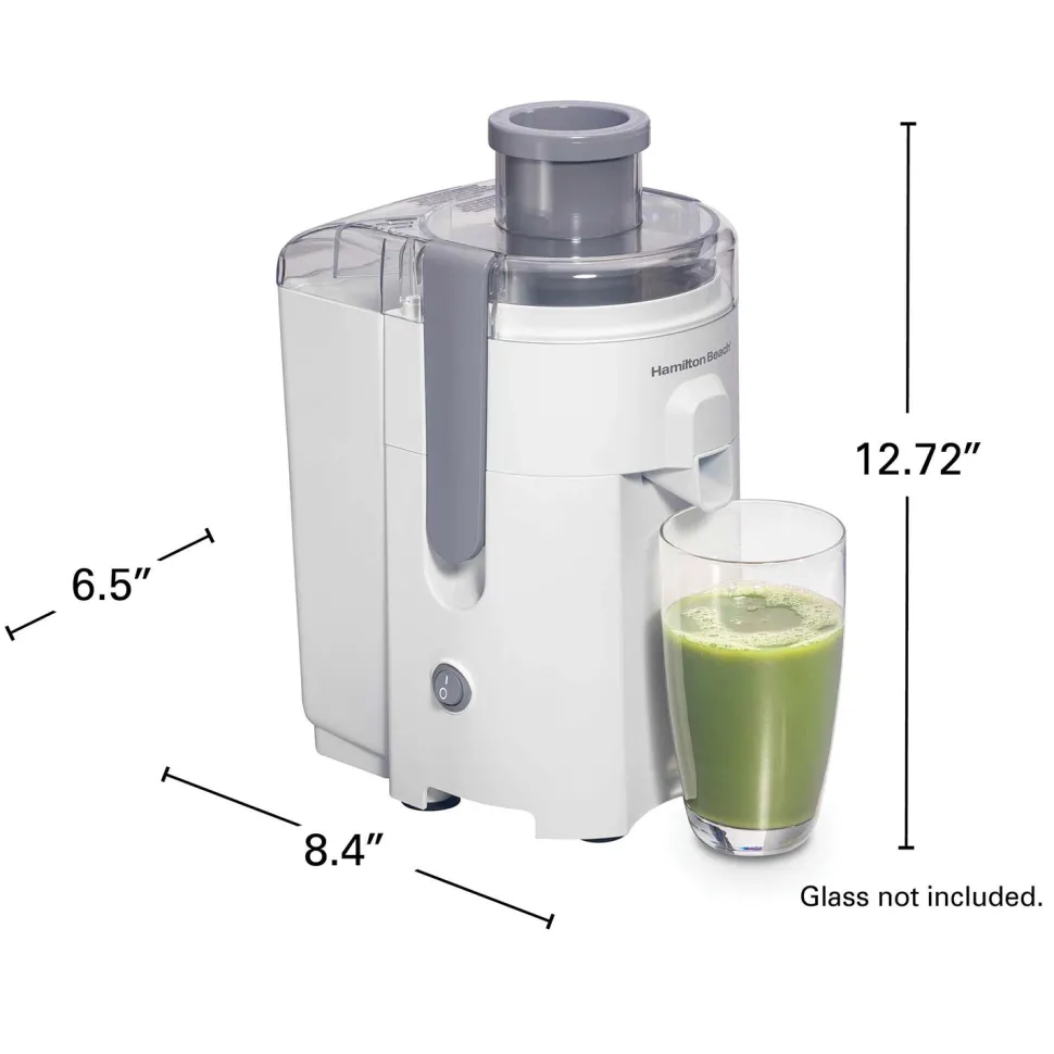 HealthSmart® Compact Juice Extractor,White