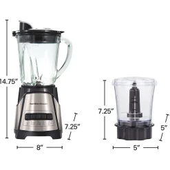 2-in-1 Blender and Food Chopper