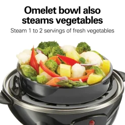 3-in-1 Egg Cooker with 7 Egg Capacity