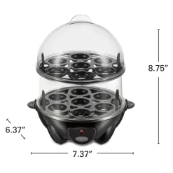 3-in-1 Egg Cooker with 14 Egg Capacity