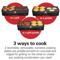 3-in-1 Grill/Griddle