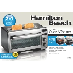 2-in-1 Oven and Toaster