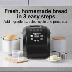 2lb Bread Maker, Black