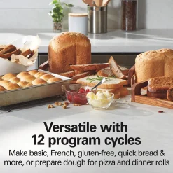 2lb Bread Maker, Black