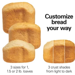 2lb Bread Maker, Black