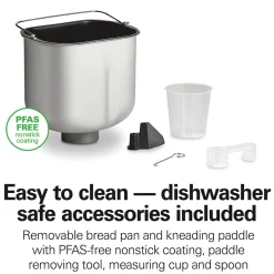 2lb Bread Maker, Black