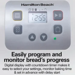 2lb Bread Maker, White