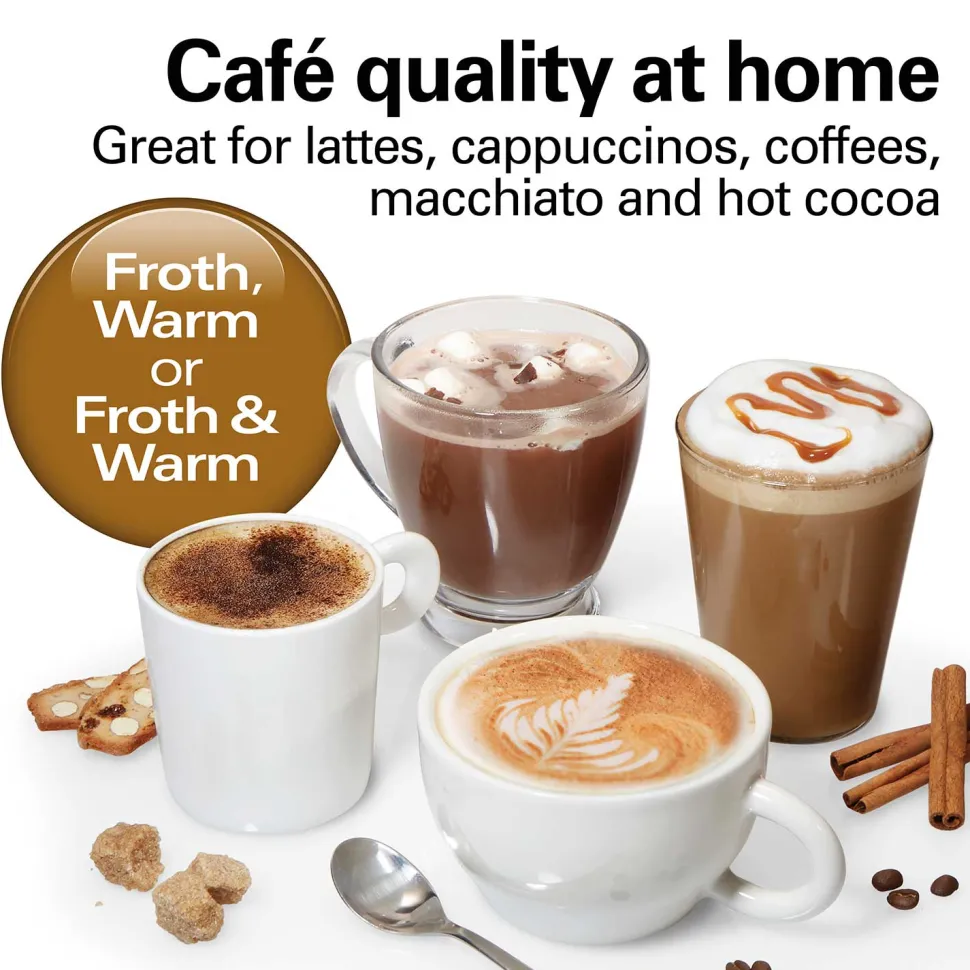 Milk Frother and Warmer Stainless Steel