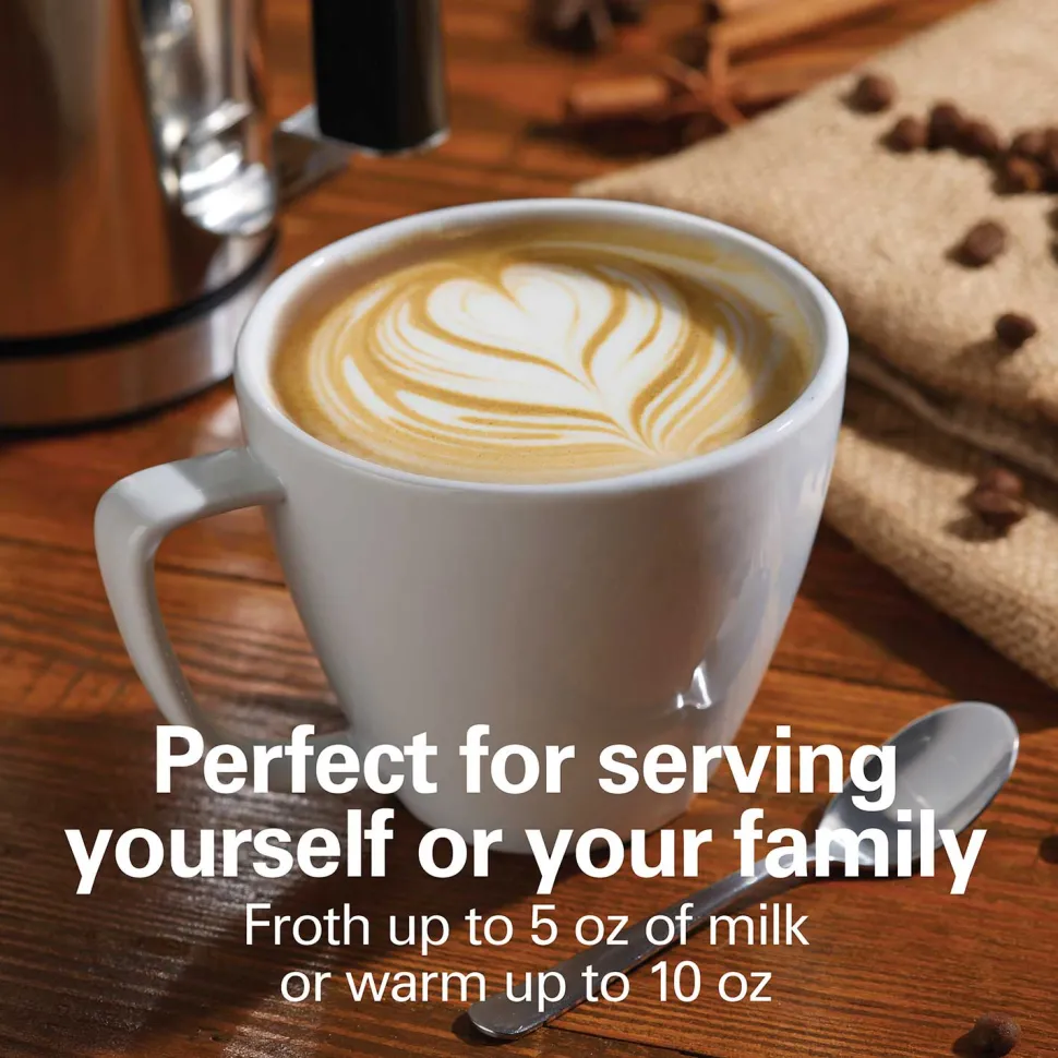 Milk Frother and Warmer Stainless Steel