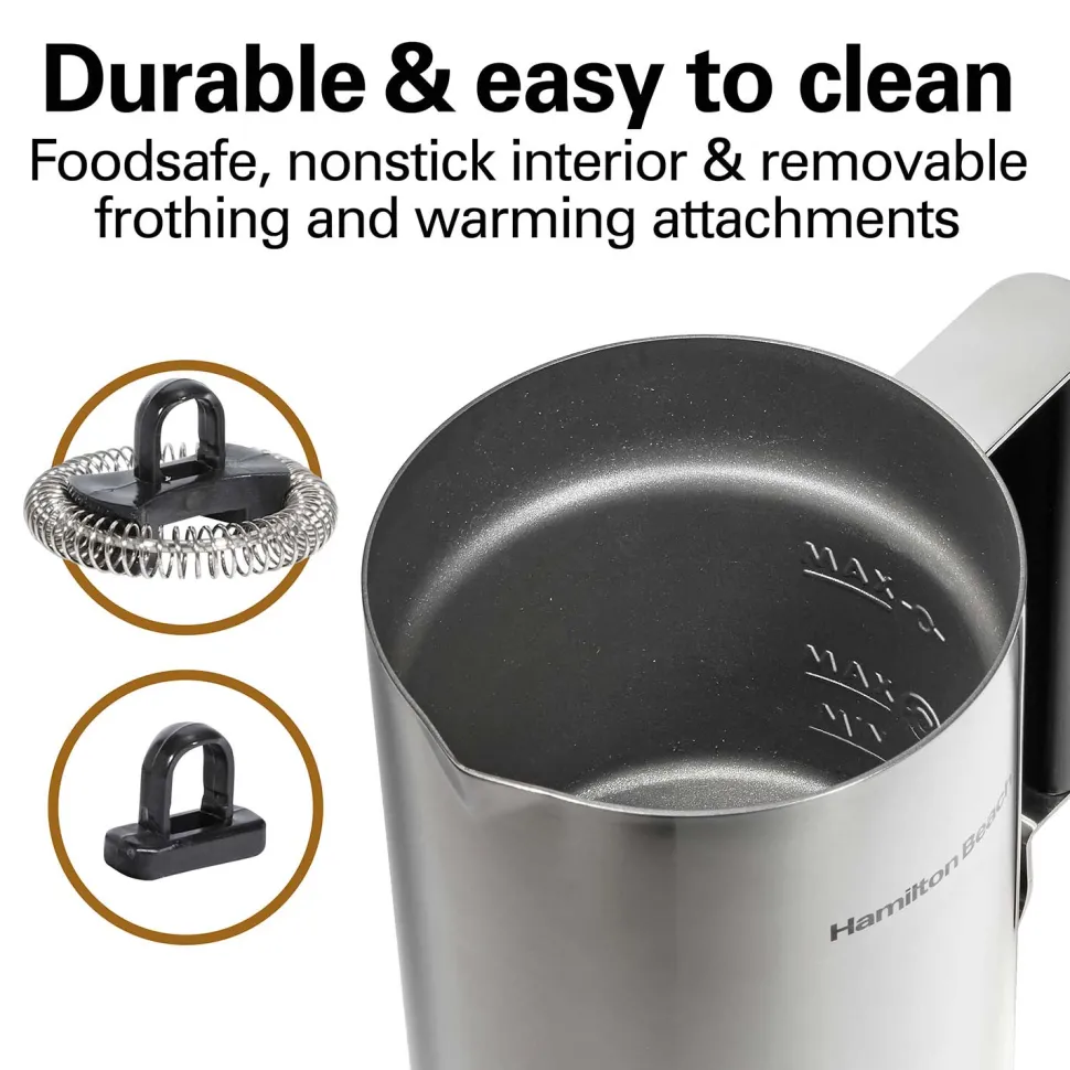 Milk Frother and Warmer Stainless Steel