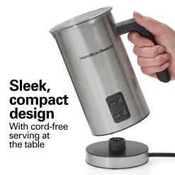 Milk Frother and Warmer, StainlessSteel